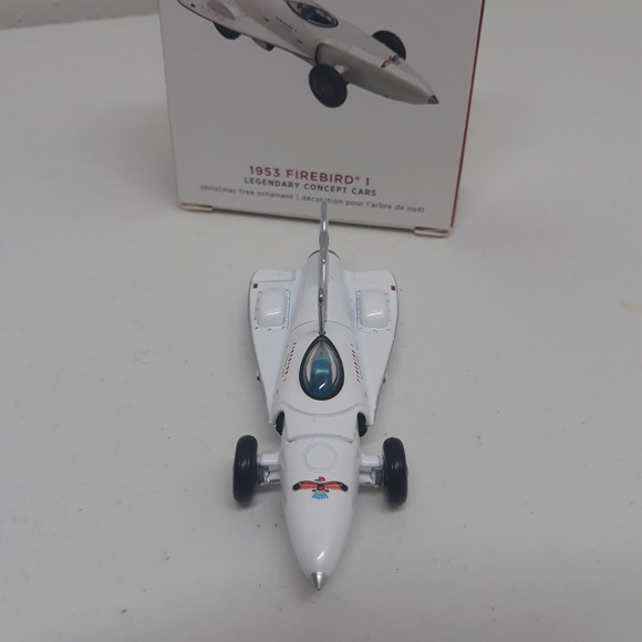 GM Firebird 1 1953 Legendary Concept Car Metal 2019 Hallmark Keepsake Ornament - Picture 5 of 8